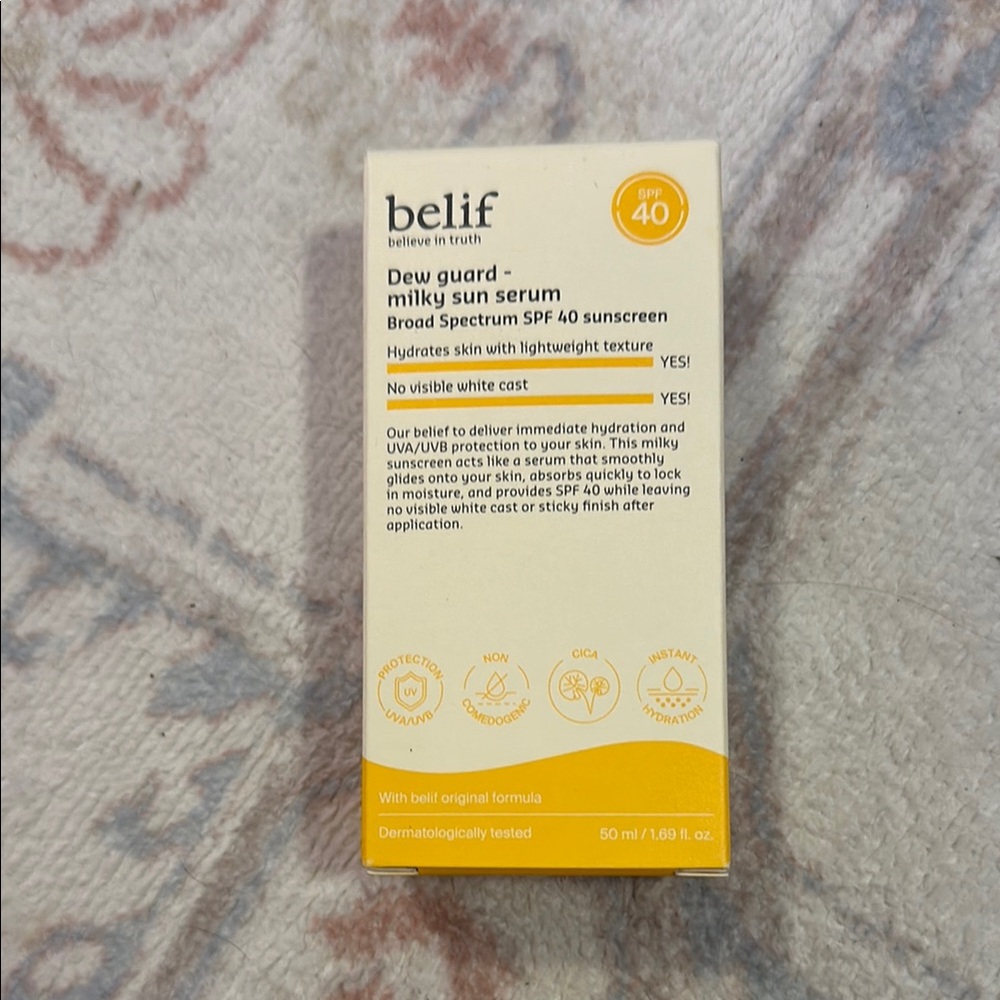 Belif Dewy Guard Milky Sun Serum SPF 40